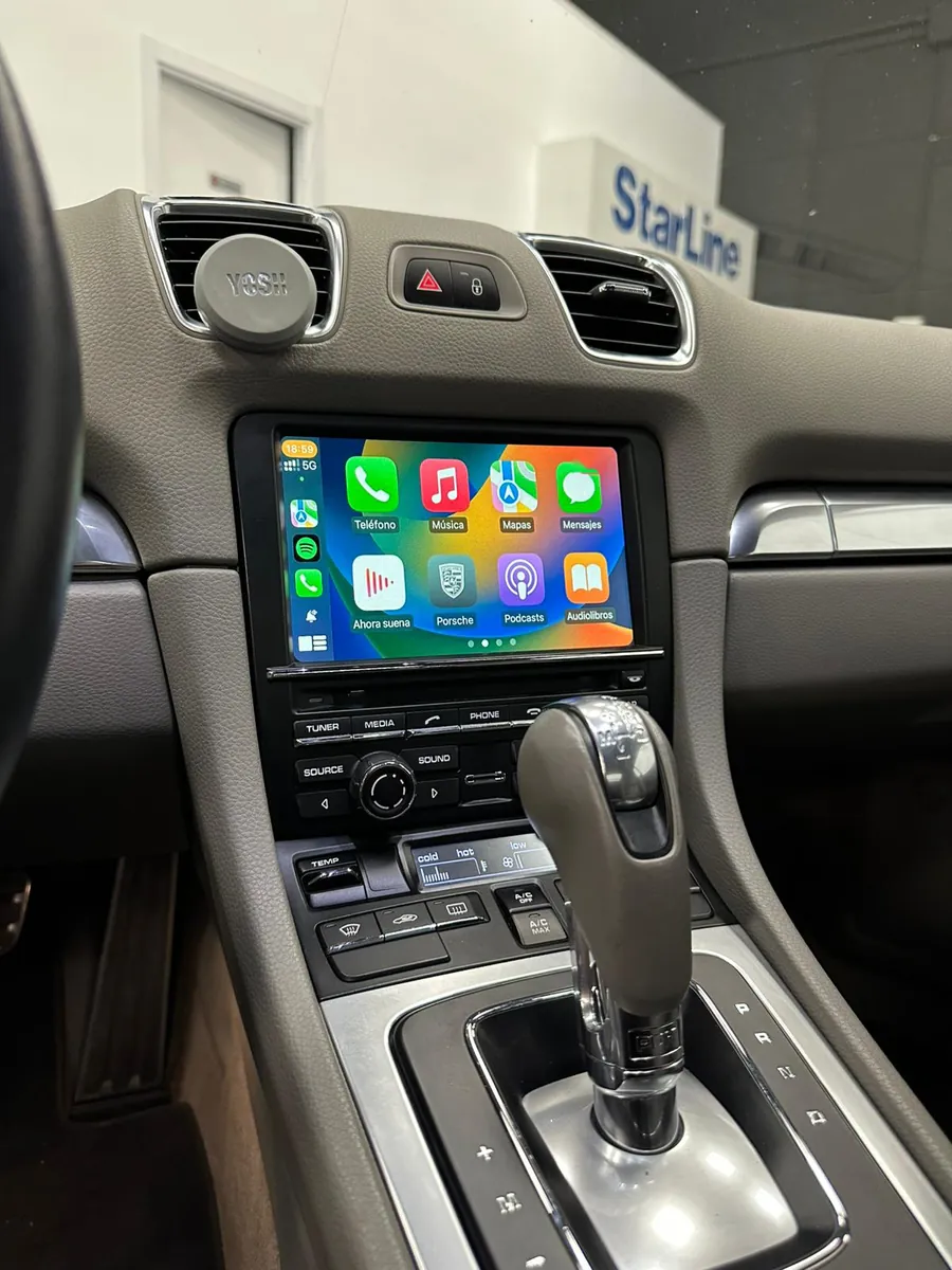 CarPlay integrado en Porsche