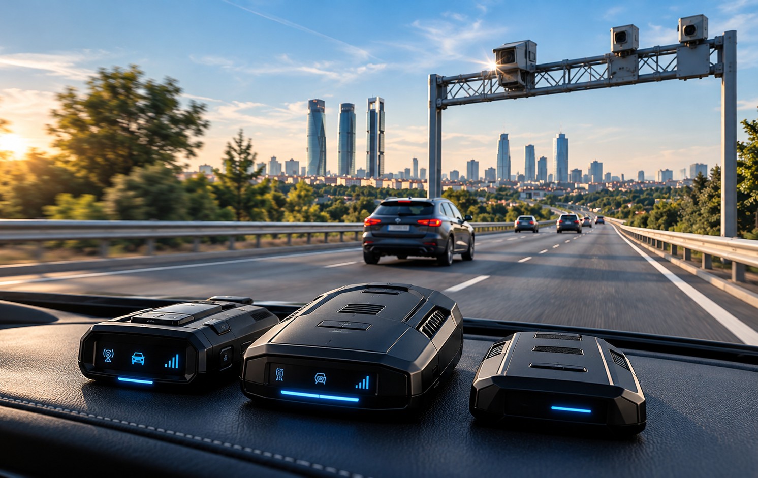 Detectores y avisadores de radar para coche